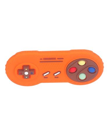 Game Controller Shaped Teething Toy Infant Game Controller Shaped Teething Toy Portable Soft Silicone Gum Relief Baby Chew Sensory Toy