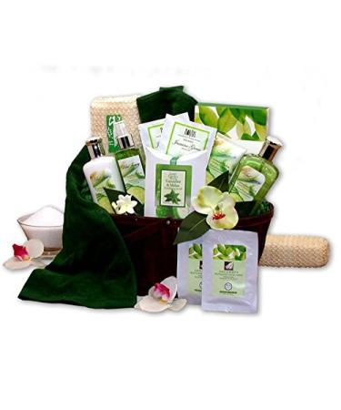 Gift for Her Cucumber & Melon Calming Bath and Body Gift Basket