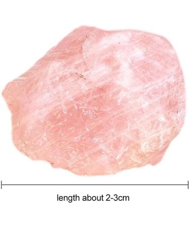 Gift for Family 2-3CM Natural Raw Pink Rose Quartz Crystal Rough Stone Specimen Crystal Love Natural Stones and Minerals Fish Tank Stone Lucky Stone Natural Stones and Minerals - Buy Online on GoSupps.com