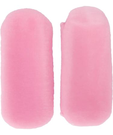Moisturizing Gel Socks for Women - 2-Piece Spa Socks for Dry Cracked Heels | Reusable Lotion Socks | Pink - Buy Online on GoSupps.com