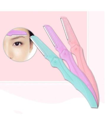 Facial Razor Set for Women - Eyebrow Shaping & Dermaplaning Tool - 3 Packs for Smooth Skin - Buy Online on GoSupps.com