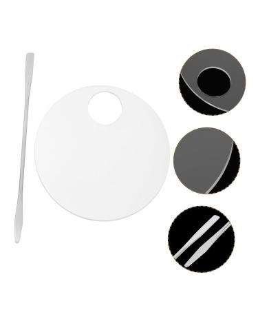 2 Sets Makeup Palette Tools | Acrylic & Metal Blending Palette for Foundation & Pigment Mixing International Shipping Available - Buy Online on GoSupps.com