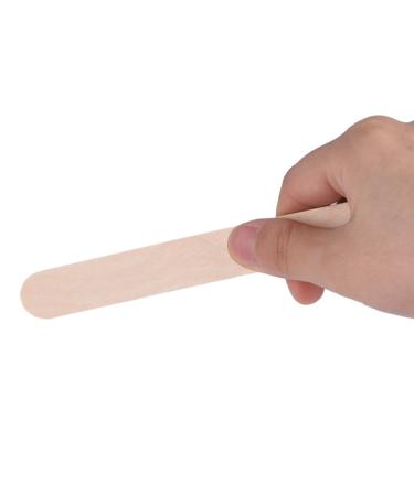 ANGGREK 100Pcs Waxing Stick Spatula Disposable Wooden Hair Removal & Craft Sticks for Body Waxing | International Shipping - Buy Online on GoSupps.com