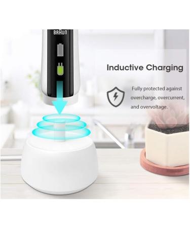 USB Charging Station Inductive Charger for Travel | Compatible with Braun Oral-B Electric Toothbrush - Buy Online on GoSupps.com
