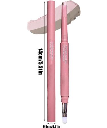 Eyebrow Pencil Precision Double Ended Eyebrow Pencil Highlight Shadow Tool Angled Tip Applicator for Makeup Beauty Daily Party Social Girls Women 02 - Buy Online on GoSupps.com