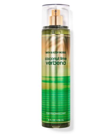 Bath and Body Coconut Lime Verbena Fine Fragrance Mist | 8 fl oz