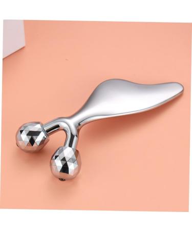 Beavorty Dolphin Scraping Board Skincare Tool Skin Care Tools Beauty Tools Grooming Tools Massager Walker Face Roller Facial Rollers Eyes Massage Stick Scroll Wheel Woman Stainless Steel 11.40X4.70X3.00CM Silver - Buy Online on GoSupps.com