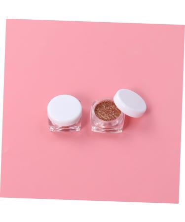 SKISUNO 2pcs Loose Pigment Eyeshadow Glitter Eyeshadow Loose Eyeshadow Glitter Set Sequins Highlighter 1 count (Pack of 1) Golden - Buy Online on GoSupps.com