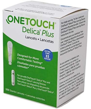 OneTouch Delica Plus Lancets 33G - New Look | Buy Online - Buy Online on GoSupps.com