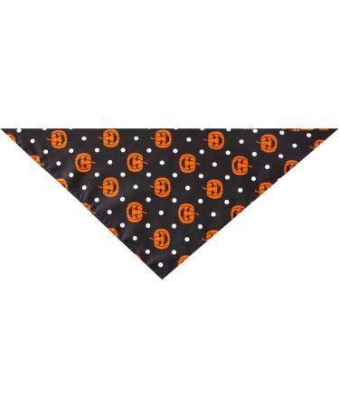 Dog Bandana Halloween EYLEER Premium Pet Dog Cat Puppy Happy Halloween Bandana Scarfs Kerchief Bibs Halloween Costume Accessories for Pet Dog Cat Small Medium Large(Black Pumpkin) - Buy Online on GoSupps.com