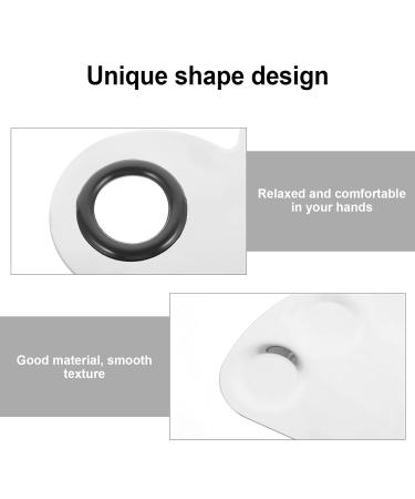 Buy Lurrose 2pc Stainless Steel Palette & Eyelash Tools - Creamy Eyeshadow & Makeup Palette for Cake & Nails | International Shipping - Buy Online on GoSupps.com