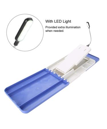 Multifunctional Pedicure Footrest with Light | Essential Stand for Cutting & Polishing | DIY Manicure Studio Tool - Buy Online on GoSupps.com