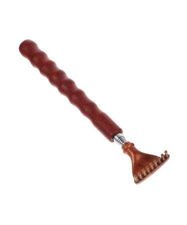 Ultechnovo stretching tickling wood back scratch scratch claw stick scratch back back scratchy massager Handrack scratches wooden claw travel steel scratch adjustable