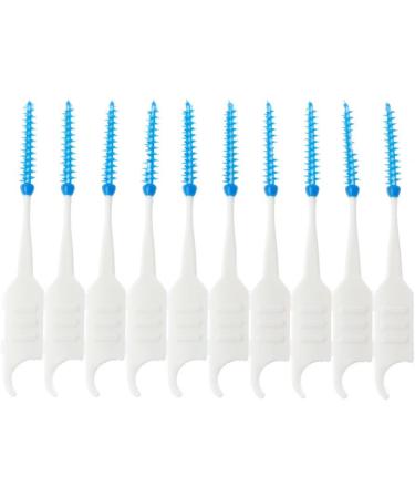 Sticks 200-Piece Silicone Interdental Brush Set - Soft Hygiene Cleaning Tool for Adults | Perfect for Men & Women - Buy Online on GoSupps.com