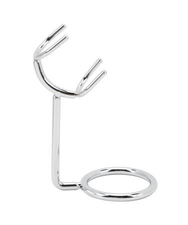 Stylish Stainless Steel Shaving Stand & Brush Holder - Practical Bathroom Solution for Men - Buy Online on GoSupps.com