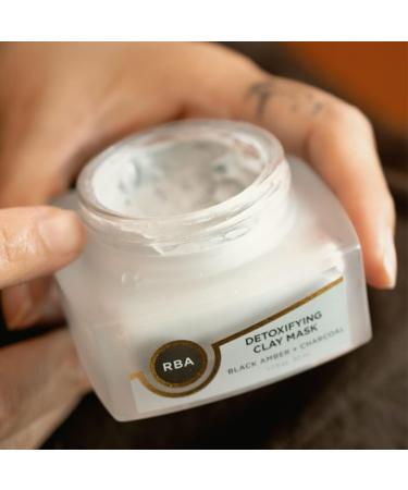 RBA Skincare Detoxifying Clay Mask - Non-Drying Pore & Blackhead Treatment | 100% Natural | 50ml - Buy Online on GoSupps.com