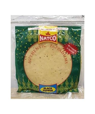 Pappadums au poivre noir Natco - 200 g - Lot de 4