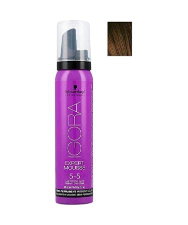 Igora Expert Mousse Semi-Permanent Colour Mousse Number 5-5