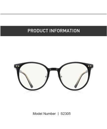 KDOQ Blue Light Blocking Glasses - Cat Eye Anti-Blue Ray Gaming & Computer Glasses for Men & Women in Black - Buy Online on GoSupps.com