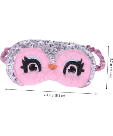 Healeved Eye Patch Travel Eye Mask Eye Mask for Travel Eyeshadow Plush Eye Mask Penguin Eye Mask Soft Plush Owl Sleeping Winter Warm Eye Mask Penguin Blindfold Cute Cold Eye Mask Child - Buy Online on GoSupps.com