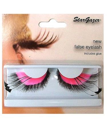 Stargazer No.53 Feather False Eyelashes (Pink)