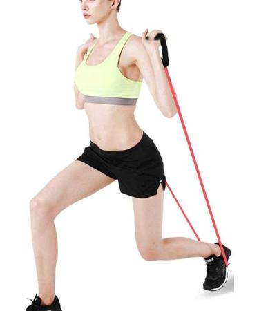 Fitness Pull Rope Yoga Resistance Bands Exercise Tubes Practical Elastic Training Rope for Yoga Pilates Workout Cordages Black - Buy Online on GoSupps.com