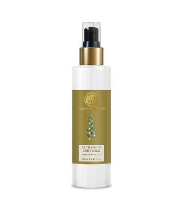 Forest Essentials Ultra-Rich Body Milk Oudh & Green Tea 130ml (Body Lotion)