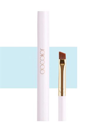 Docolor Duo Eyebrow Brush Set - Professional Eye Makeup Tool with Eyeshadow Brush and Spoolie Brush (5pcs White) - Buy Online on GoSupps.com