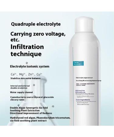 sharkgo Electrolyte Seaweed Essence Facial Mist Spray Soothing Moisturizing 10.14 fl oz - Buy Online on GoSupps.com