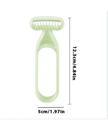 Luland Portable Manual Armpit Hair Shaver - Skin-Friendly Depilatory Knife for Men & Women | 1PCS-E - Buy Online on GoSupps.com