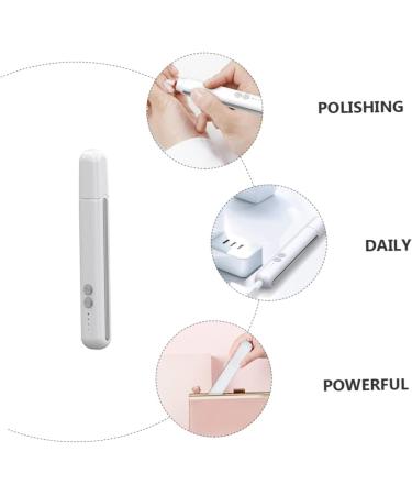 Ipetboom 1 Set Nail Polisher Professional Nail Polish Drill for Nails Professional Nail Trimmer Drill Kit Nails Tools Electric Nail Drill Ceramic Grinding Head White Clippers Usb - Buy Online on GoSupps.com
