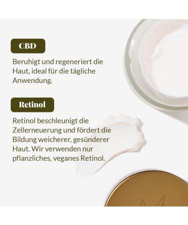 Vegan Anti-Aging Cream with Retinol 45ml - Dermatologically tested rated "EXCELLENT" - Cosmetics made in Europe - Anti-wrinkle cream cruelty-free - Nordic Cosmetics Face Cream - Buy Online on GoSupps.com