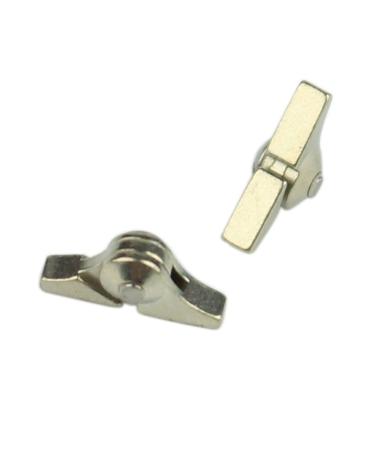 10 pairs of 1.6 mm eyeglass hinges for repairing eyeglass hinges and as replacement for high-quality eyeglass accessories
