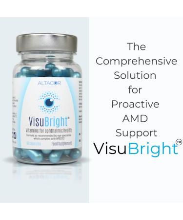 AREDS2 VisuBright: Proactive AMD Support Formula | Expertly Formulated Study-Proven Solution to Slow Macular Degeneration Progression - Buy Online on GoSupps.com