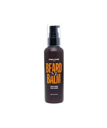 Men Rock Oak Moss Beard Balm - 100ml Soothing Leave-In Conditioner & Softener Deeply Hydrates & Nourishes Beard & Skin Fresh Earthy Scent