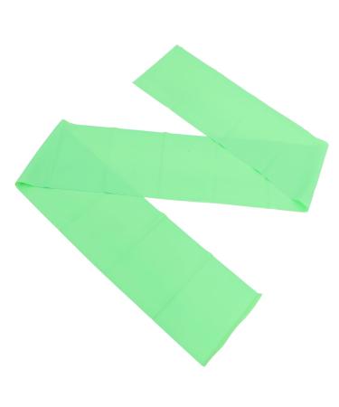 HANABASS Yoga Resistance Bands Elastic Exercise Bands Physical Therapy Tension Band Work Out Band for Pilates Rehab Fitness Strength Training Light Green