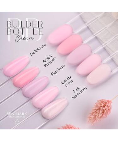 SPN Nails Professional Blush Pink Builder Bottle Cream Gel Nail Polish 10ml- Builder Gels for Nails Extension - Pastel Peach Salmon Shade - Salon-Lasting Manicure LED/UV Lamp Curable - Buy Online on GoSupps.com