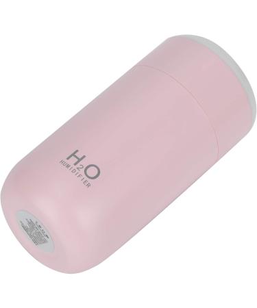 Mini Portable USB Powered Nano Humidifier Diffuser with 7 Colors Light Power Off Timer - Moisturize Skin Prevent Dry Burning - for Desktop Office and Home - ABS 350ml (Pink) - Buy Online on GoSupps.com