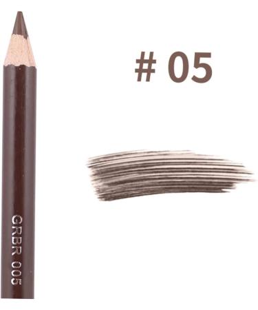 BIUDECO 6 Pcs Long Lasting Eyebrow Pencils Kit Gel Eyeliner Pencil Makeup Eyebrow Penci Palette Wooden Brown - Buy Online on GoSupps.com