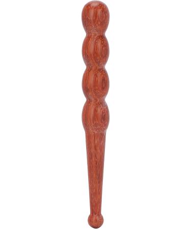 Ergonomic Wooden Massage Tab for Foot Reflexology - Mahogany Wave Design for Back & Neck Relief - Buy Online on GoSupps.com