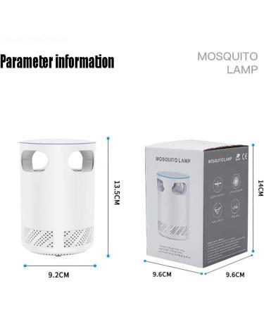 Mosquitoes Killer Lamp-Portable Low Noise Life Outdoor Mosquito Trap USB Portable 360 photocatalytic Mosquito Killer for Camping(13.5 * 9.2cm) - Buy Online on GoSupps.com