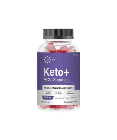 kivus 2nd Life Keto ACV Gummies - 2nd Life Keto Apple Cider Vinegar Gummies (Single 60 Gummies)