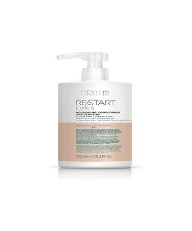 Revlon Professional Re-Start Nourishing Conditioner and Leave-in Leave-in Conditioner with jojoba oil for curly hair conditioner for defined curls 750 ml