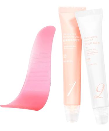  G n rique Facial Hair Removal Cream Lip Hair Remover Lotion Depilatory Creams Kit with Scraper Gentle Skin Care Solution for Men s Face Shower Use and At-Home Beauty Routine - Buy Online on GoSupps.com