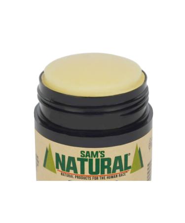Sam s Natural Deodorant - Oak Moss - Aluminum Free DEO - No phthalates parabens sulfates or dyes - Made in New Hampshire - For Men Women Unisex - Vegan Cruelty Free - 3 oz - Buy Online on GoSupps.com