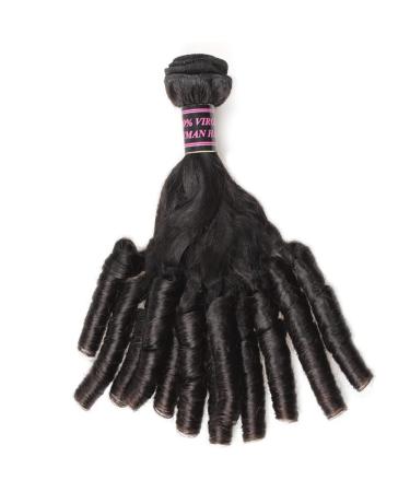 RemeeHi Brazilian Curly Hair Bundles Hair Weft Extensions Curly Hair Tressen Natural Black Hair Extensions for Women 45.7 cm