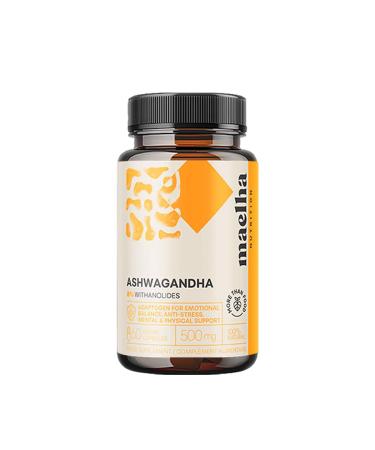 Ashwagandha Ayurveda | Concentrated extract 8% in Withanolides | 60 capsules | 100% natural supplement
