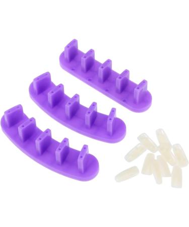 Beavorty 6 Sets Manicure Practice Display Stand Manicure Practice Nails Tips Nail Art Tip Stand Display Easel Manicure Practice Base Nail Training Display Nails Tools Lotus Seat Nail Piece - Buy Online on GoSupps.com