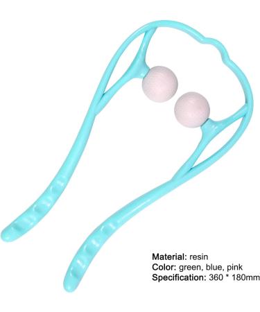Wilitto LetomNet Neck Massager - Portable Trigger Point Manual Muscle Relief - Lightweight and Reusable - Pink - Perfect for Home Use - Buy Online on GoSupps.com