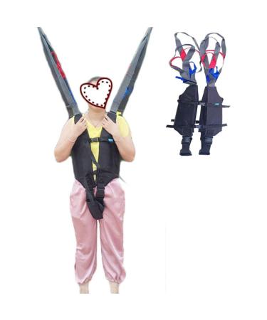 Patient Lift Stand Assist Belt Transfer Belt Patient Lift Slide Medical Sling Transport Gate Grip Belts Elderly Bariatric Walking Nursing Care Assist Straps with Non-Slip Inner Pad